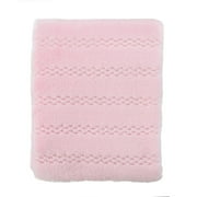 CREVENT 30''X40'' Soft Cozy Warm Nursery Baby Blankets for Boys Girls Solid Color - All Season Use - Newborn Essentials,Unisex(Baby Pink)